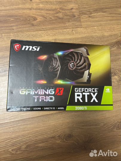 Видеокарта MSI RTX 2080TI Gaming X Trio