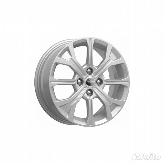 Литые диски 6x15 4x100 54.1 ET46 кик кс945 сильвер