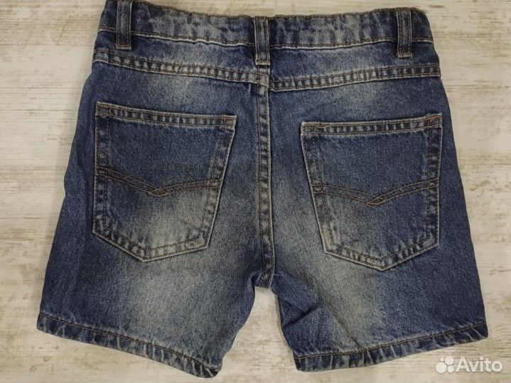 Шорты джинсовые для мальчика рост 104 Фаберлик