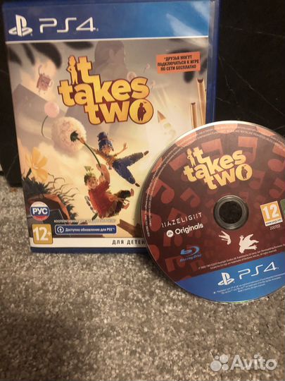 It takes two ps4 диск бу