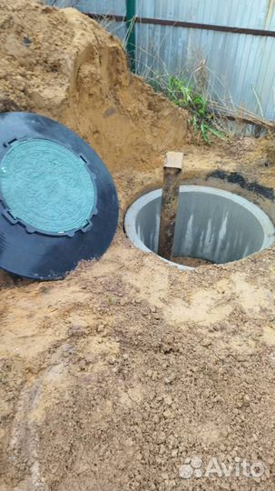 Септики из жб колец с установкой