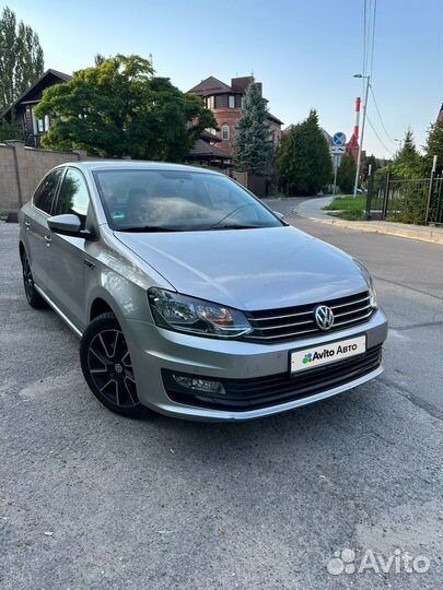 Volkswagen Polo 1.6 AT, 2018, 105 000 км