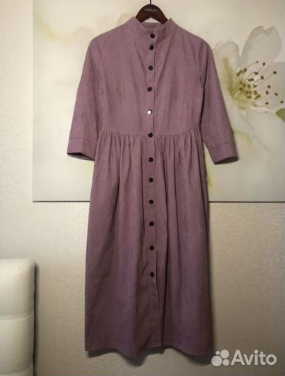 Платье вельветовое