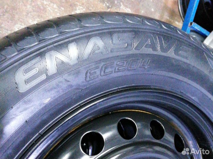 185/70-14 Dunlop Enasave +диски Renault/Nissan