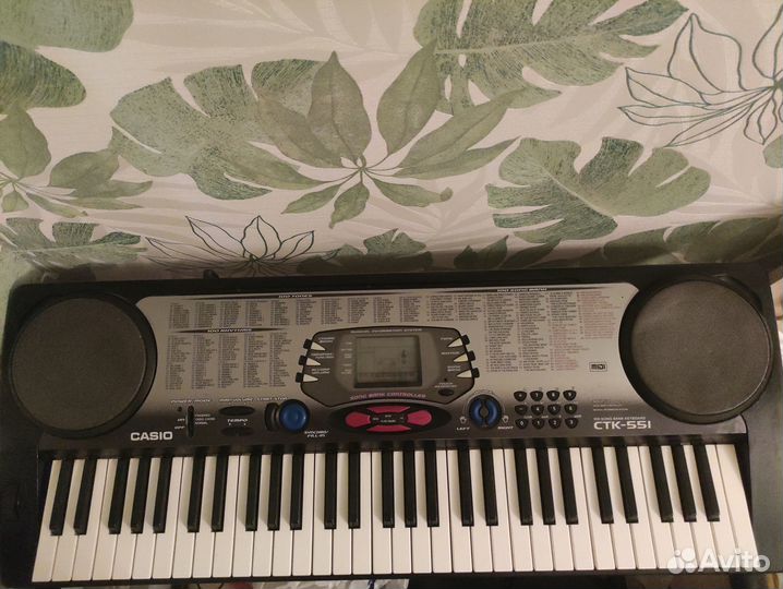 Синтезатор casio CTK-551