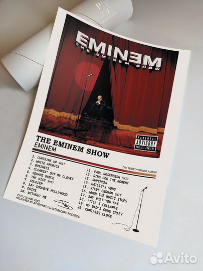 Постер Eminem - The Eminem Show