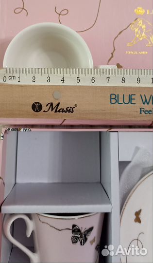 Сервиз кофейный, фарфор, новый