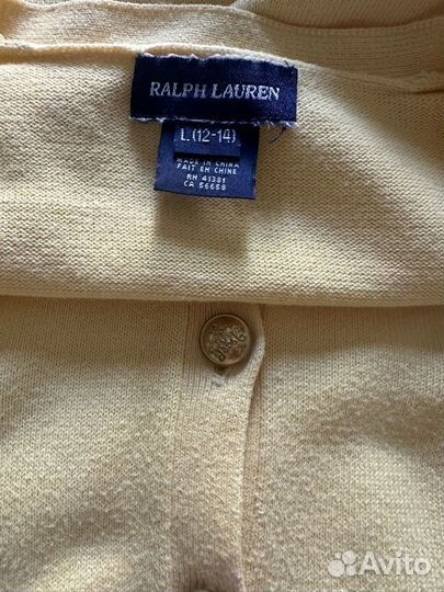 Кардиган Ralph Lauren Polo 12-14 лет