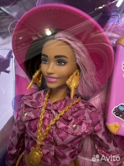 Кукла barbie extra fly safari/ mini /барби экстра