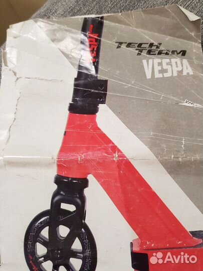 Самокат трюковой Vespa TT, бу