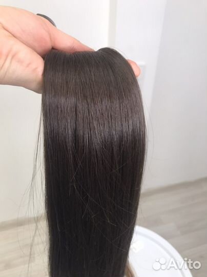 Волосы натуралтные на минилентах и капсулах