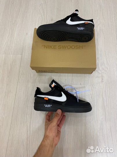 Кроссовки Nike Air Force 1 Off-White Black (41-45)