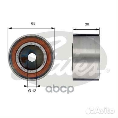 T38709 ролик натяжителя ремня MAN TGA дв.D286