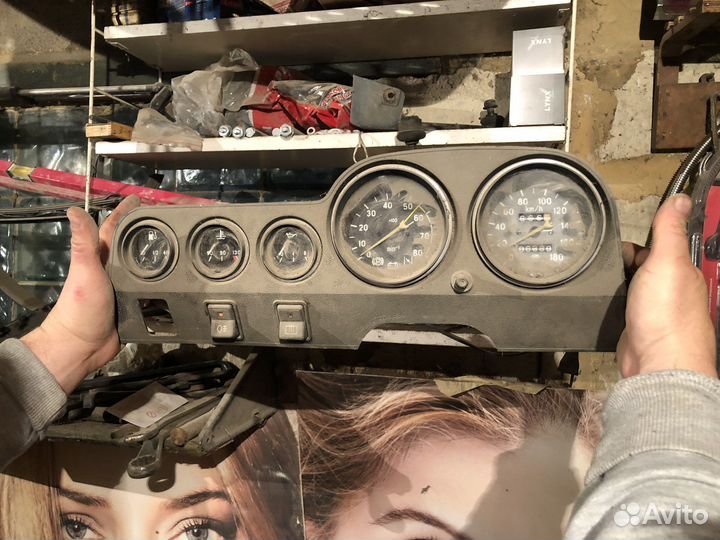 Панель приборов на жигули