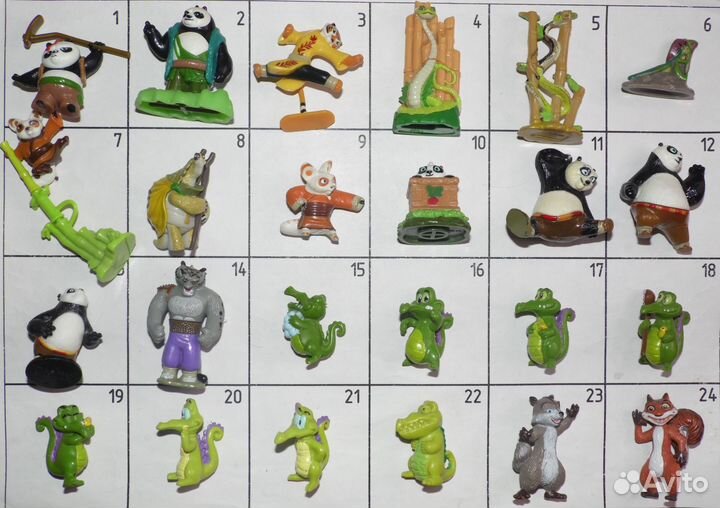 Киндеры из разных серий № 4