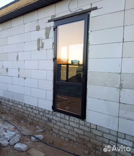 Окна пластиковое дверь