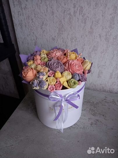 Съедобные букеты из шоколада