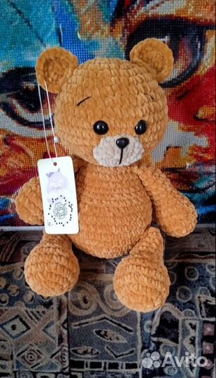 Плюшевый медведь handmade