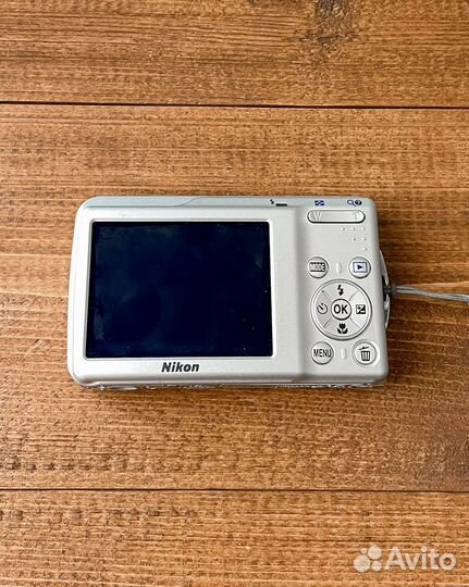 Цифровой Nikon coolpix s210 с слабым аккумулятором