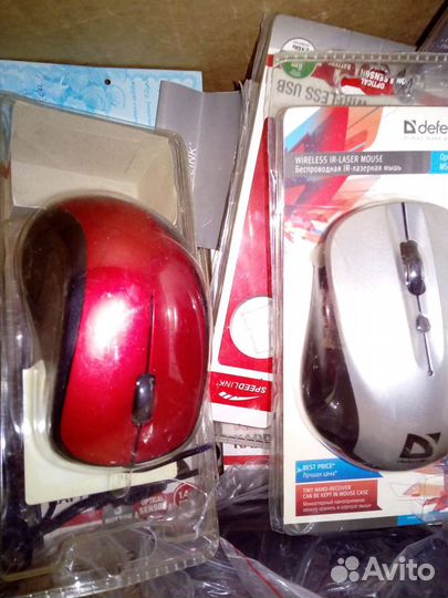 Мышки беспроводные и веб камеры новые