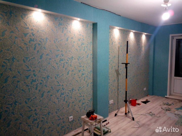 Покраска стен, малярные работы