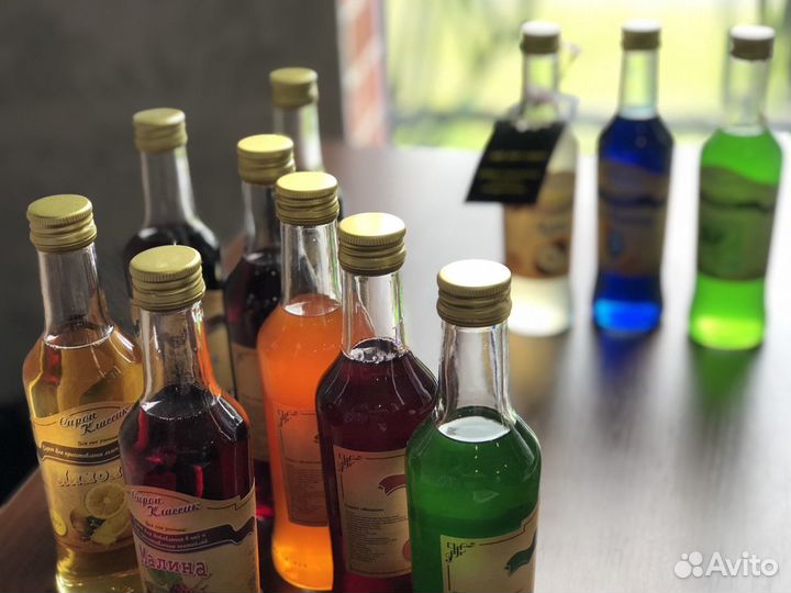 Натуральные Сиропы для коктейлей и не только