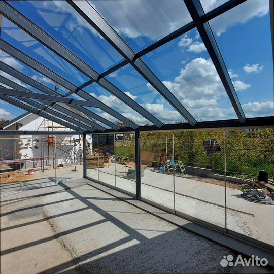 Остекление террас веранд беседок загородных домов