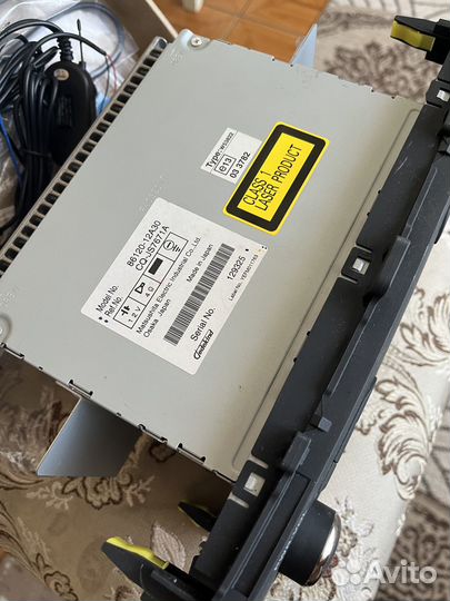 Оригинальная штатная автомагнитола Toyota Corolla