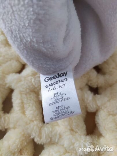 Шапочка для девочки 4-6 лет