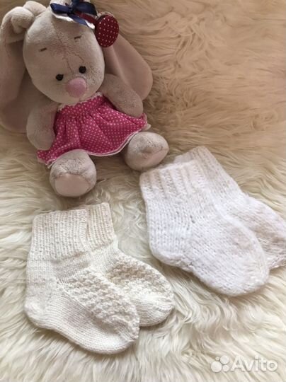 Вязаные носочки