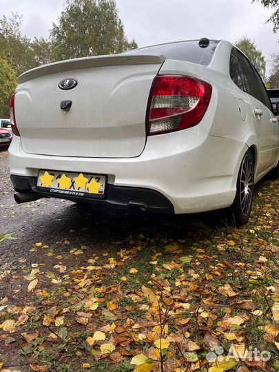 Задний бампер LADA granta спорт
