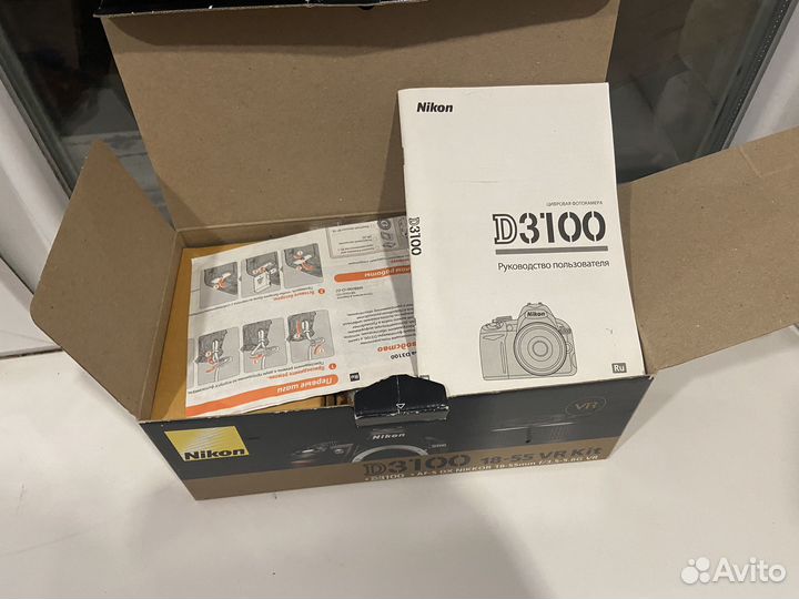 Зеркальный фотоаппарат nikon d3100