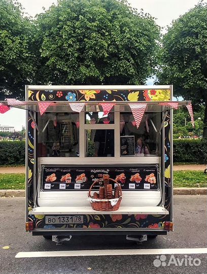 Фудтрак Торговый прицеп под кофейню