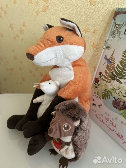 Мягкая игрушка Лиса икеа
