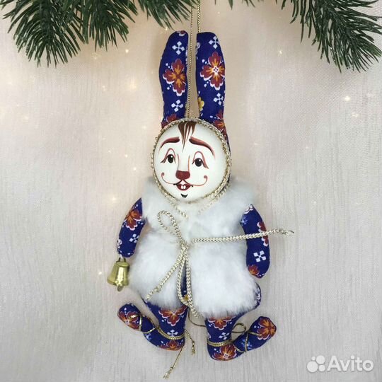 Елочная игрушка ручной работы 