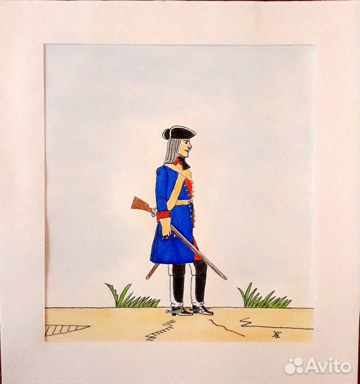 Акварели художника-униформолога Жигунова Е.Г