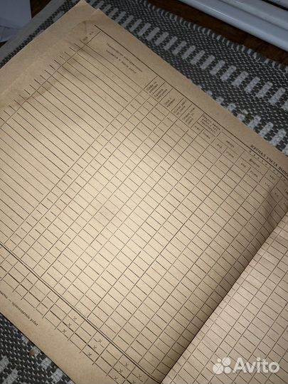 Журнал учёта выполненных работ СССР 1984 год крд