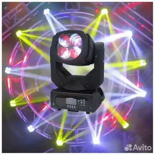 Вращающиеся головы Led Beam 4*25w яркие