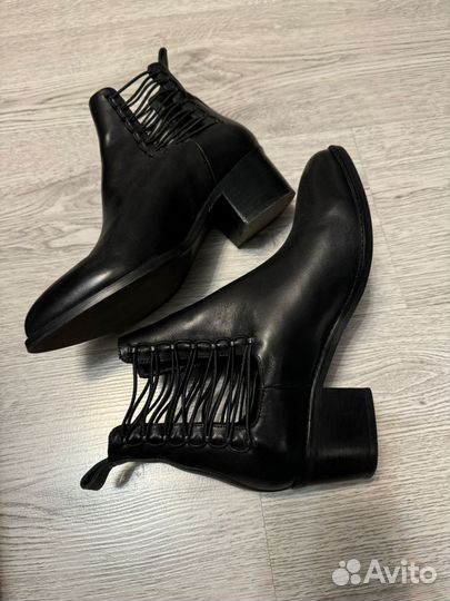 Полусапоги женские натуральная кожа