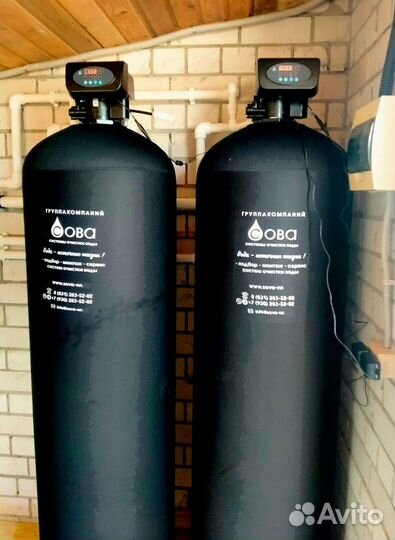 Система очистки воды из скважины и колодца