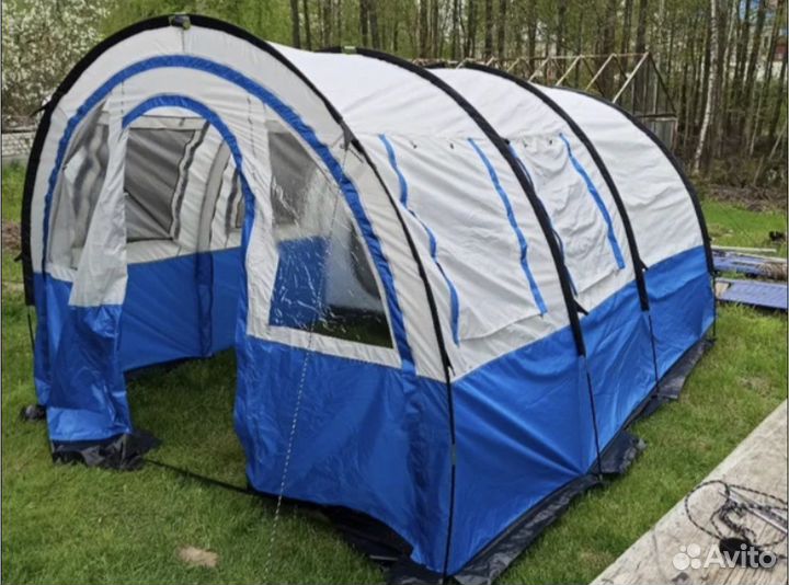 Палатка ангар 4-х местная с тамбуром ly 1801