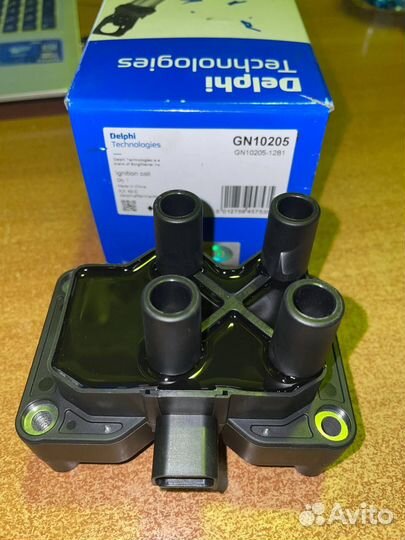 Катушка зажигания ford focus II 1.4/1.6 fiesta