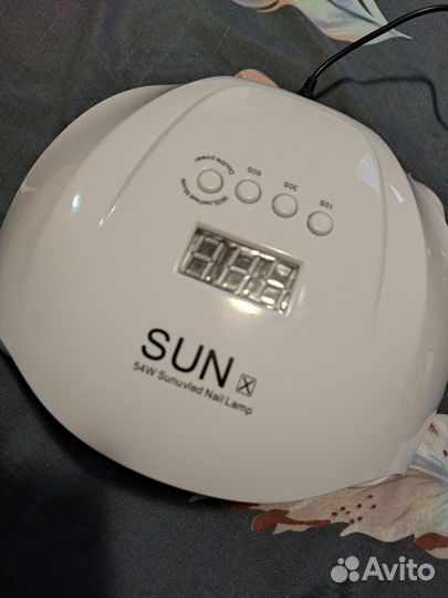 Лампа для ногтей новая
