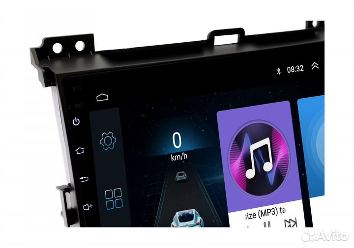 Toyota Land Cruiser Prado Lexus GX 02-09 Магнитола