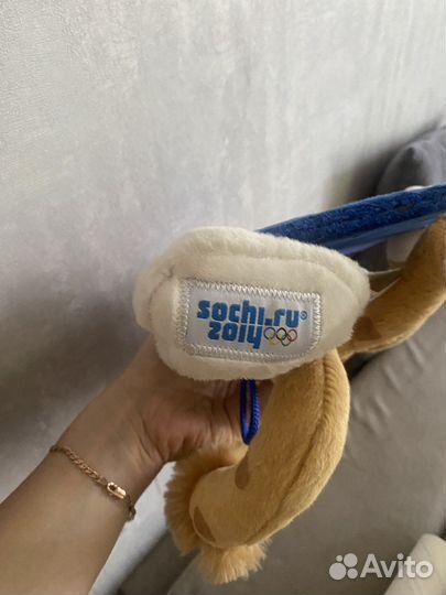 Снежный барс игрушка олимпийский символ