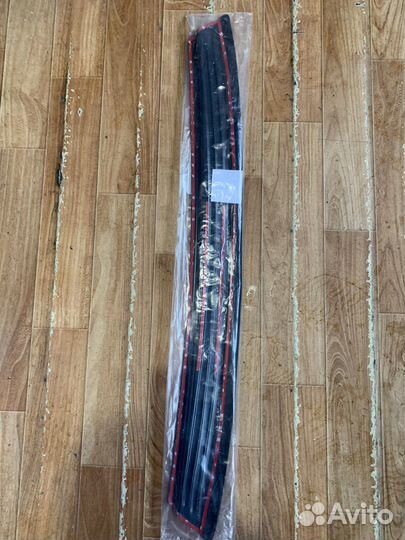 Накладка на задний бампер kia sportage 4