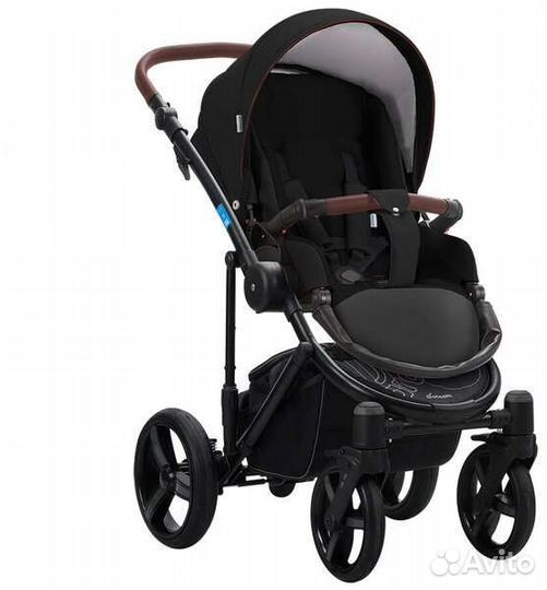 Коляска 2 в 1 эко кожа