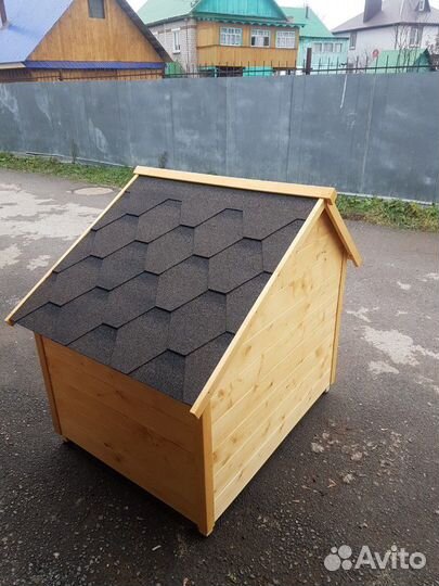 Будка для собаки. Стильная и теплая Именная