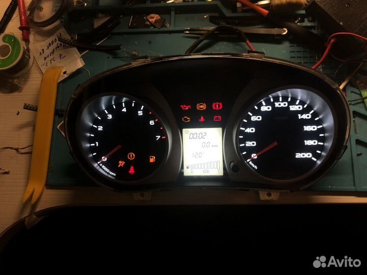 Щитки приборов