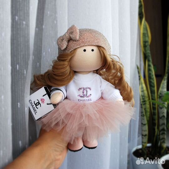 Кукла текстильная интерьерная